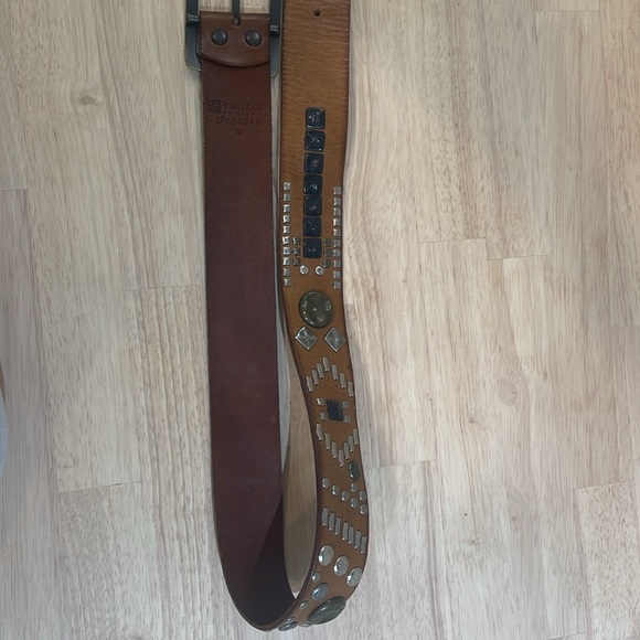 Linea Pelle Leather Belt - Picture 4 of 7
